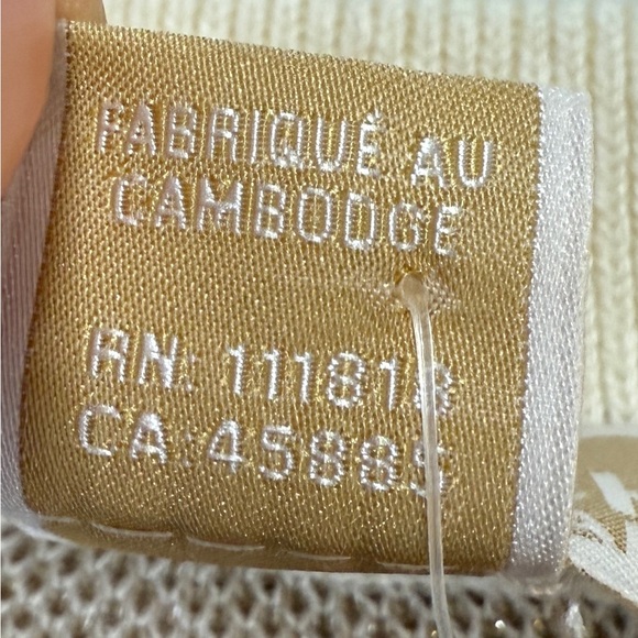 Michael Kors All-Over Logo Crewneck Sweater Size XS - Picture 4 of 14